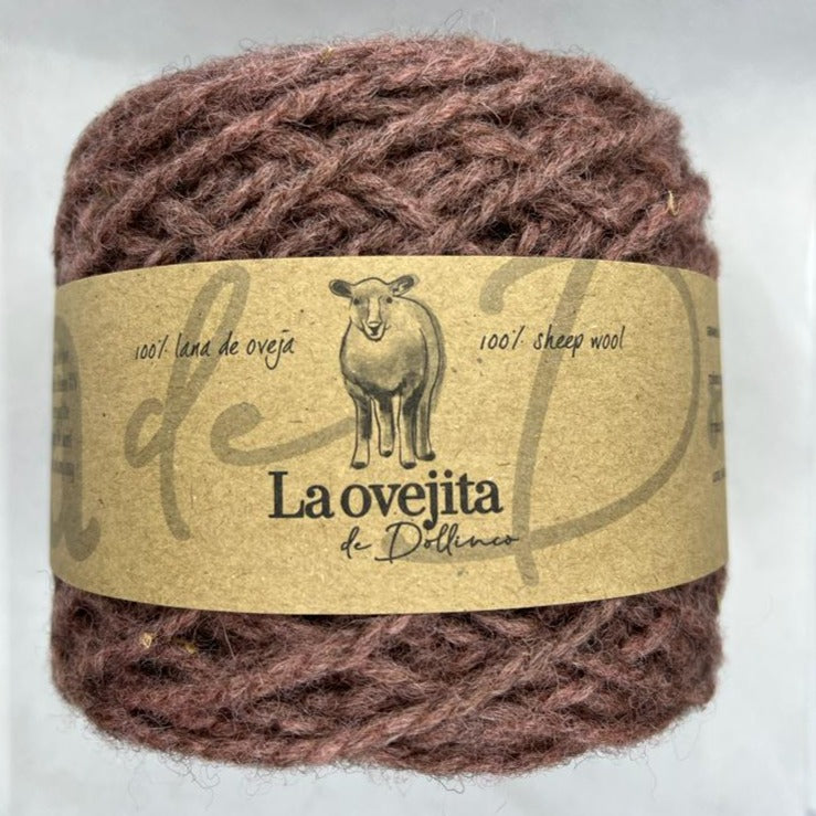 Ovillo de lana gruesa  Durazno – La Ovejita de Dollinco