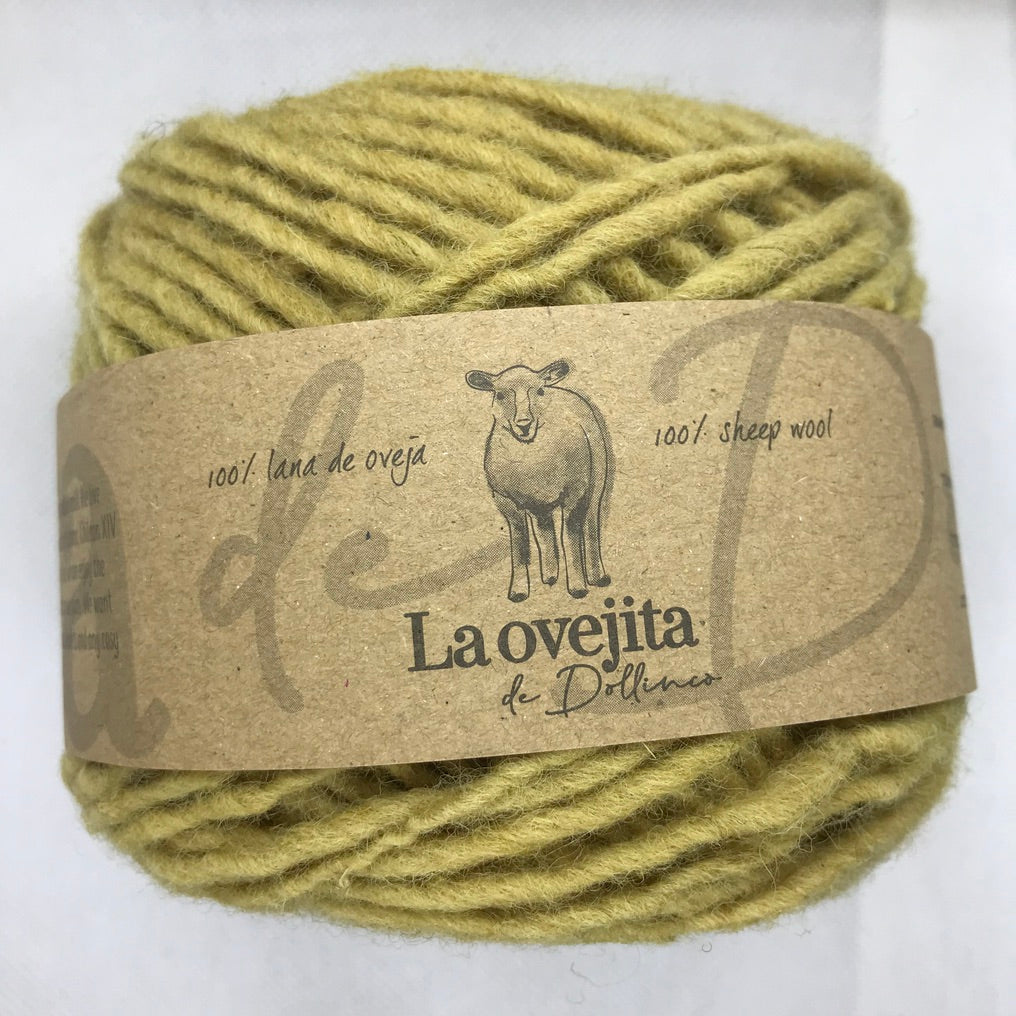 Ovillo de lana gruesa  Quintral – La Ovejita de Dollinco