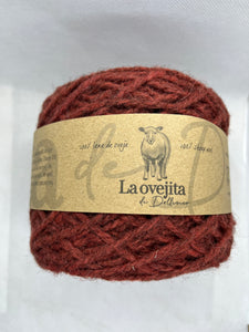 Ovillo de lana mediana I Cebolla Cochinilla