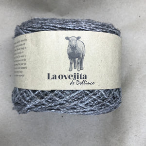Ovillo de lana delgada | Gris Natural