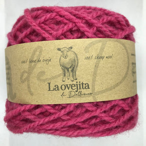 Ovillo de lana mediana | Cochinilla