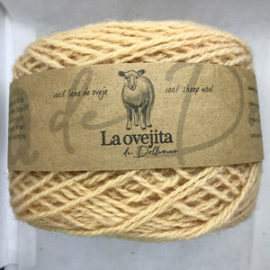 Ovillo de lana delgada | Durazno Cochinilla