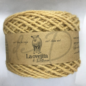 Ovillo de lana mediana | Cochinilla Ciruelo