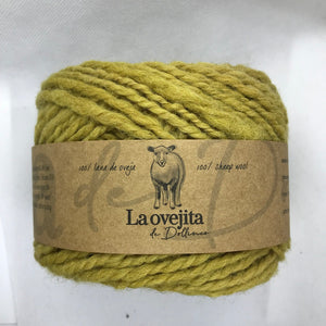 Ovillo de lana mediana | Hoja de Parra