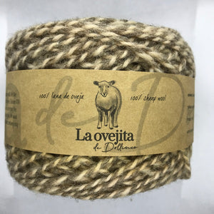 Ovillo de lana mediana | Durazno y Cochinilla Pitío